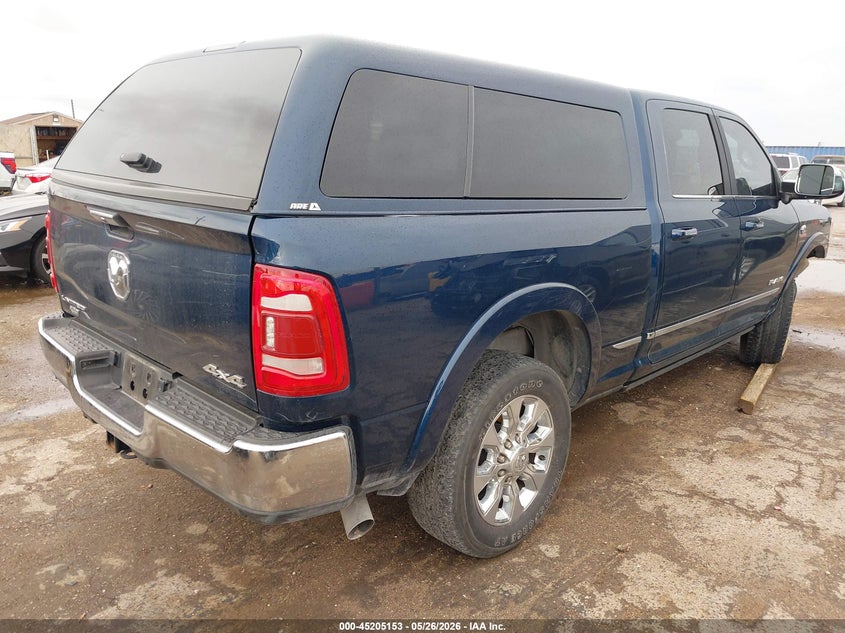 2022 Ram 2500 VIN 3C6UR5SL7NG195150 IAAI salvage auction — RIGHT FRONT, Original (Texas), sold $26,975 on 2026-07-28 (photo 4)
