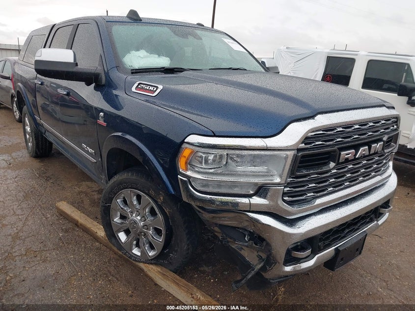 2022 Ram 2500 VIN 3C6UR5SL7NG195150 IAAI salvage auction — RIGHT FRONT, Original (Texas), sold $26,975 on 2026-07-28 (photo 6)