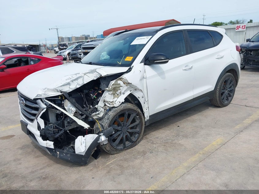 2017 Hyundai Tucson VIN KM8J33A25HU549433 IAAI salvage auction — LEFT FRONT, Salvage Title, sold $2,400 on 2026-07-06 (photo 2)
