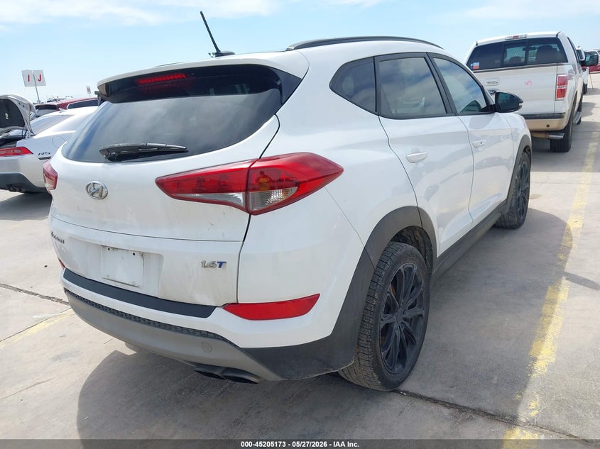 2017 Hyundai Tucson VIN KM8J33A25HU549433 IAAI salvage auction — LEFT FRONT, Salvage Title, sold $2,400 on 2026-07-06 (photo 4)