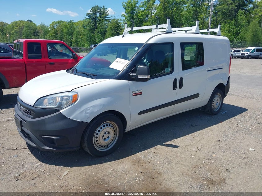 2021 Ram Promaster city VIN ZFBHRFABXM6T53251 IAAI salvage auction — REAR END, Salvage (Massachusetts), sold $4,075 on 2026-07-24 (photo 2)