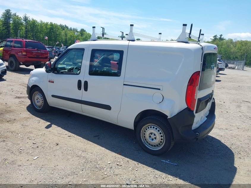 2021 Ram Promaster city VIN ZFBHRFABXM6T53251 IAAI salvage auction — REAR END, Salvage (Massachusetts), sold $4,075 on 2026-07-24 (photo 3)