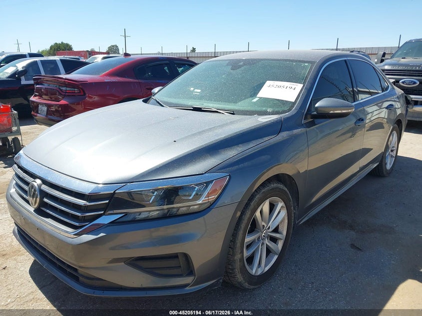 2020 Volkswagen Passat VIN 1VWSA7A31LC004808 IAAI salvage auction — REAR END, Wait Title, sold $3,500 on 2026-08-23 (photo 2)