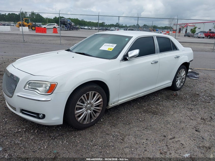 2014 Chrysler 300c VIN 2C3CCAKT0EH109311 IAAI salvage auction — REAR END, Salvage Title, sold $1,700 on 2026-09-27 (photo 2)