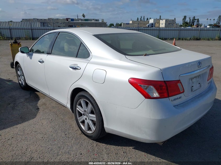 2009 Lexus Es 350 VIN JTHBJ46G392302139 IAAI salvage auction — RIGHT SIDE, Salvage (California), sold $800 on 2026-07-28 (photo 3)