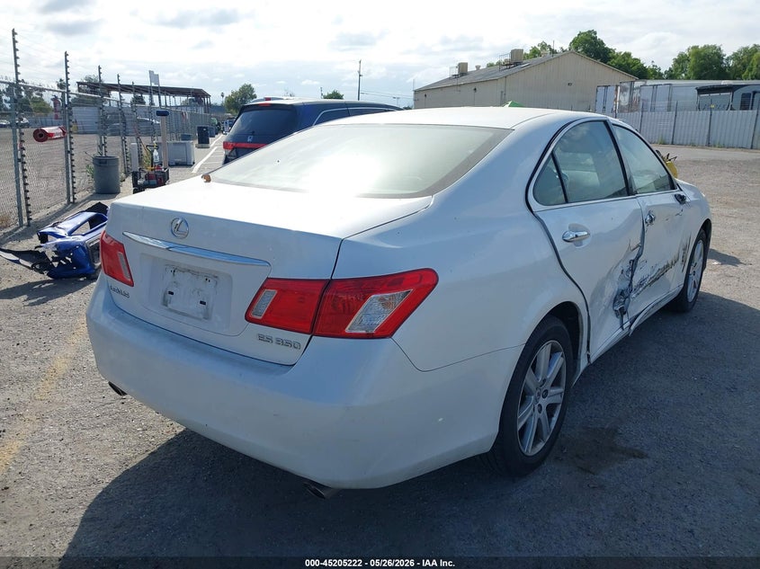 2009 Lexus Es 350 VIN JTHBJ46G392302139 IAAI salvage auction — RIGHT SIDE, Salvage (California), sold $800 on 2026-07-28 (photo 4)