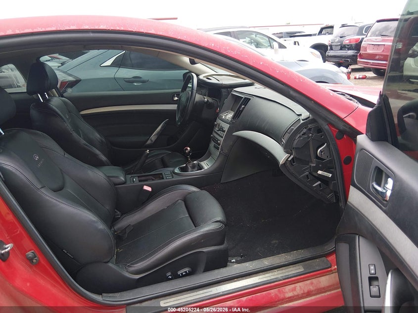 2008 Infiniti G VIN JNKCV64E08M119077 IAAI salvage auction — HAIL, Clear (Oklahoma), sold $2,600 on 2026-07-14 (photo 5)