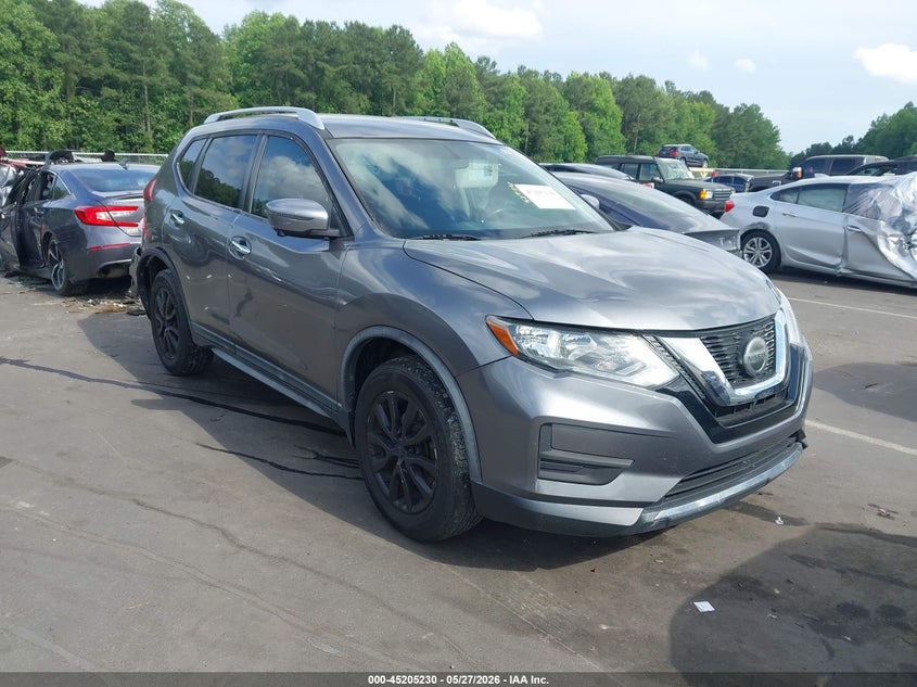 2018 Nissan Rogue VIN KNMAT2MV1JP603416 IAAI salvage auction — RIGHT REAR, Salvage Title, sold $2,975 on 2026-07-29 (photo 1)