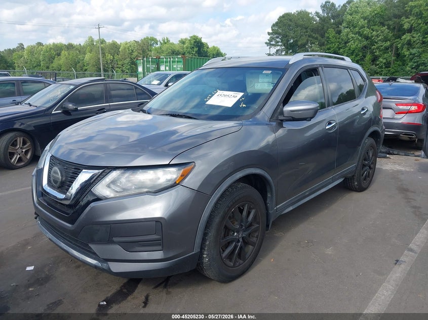 2018 Nissan Rogue VIN KNMAT2MV1JP603416 IAAI salvage auction — RIGHT REAR, Salvage Title, sold $2,975 on 2026-07-29 (photo 2)