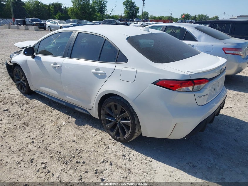 2024 Toyota Corolla VIN 5YFS4MCE9RP182201 IAAI salvage auction — FRONT END, Salvage (Illinois), sold $4,950 on 2026-07-14 (photo 3)