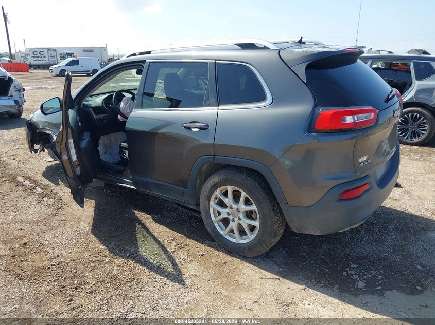 2014 Jeep Cherokee VIN 1C4PJMCS2EW206165 IAAI salvage auction — LEFT SIDE, Salvage Title, sold $600 on 2026-07-22 (photo 3)