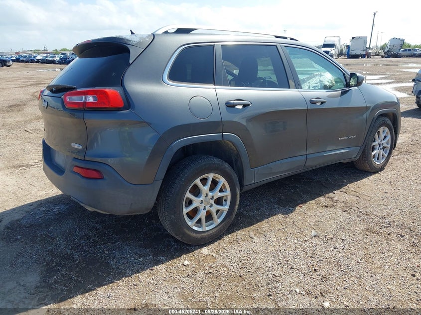 2014 Jeep Cherokee VIN 1C4PJMCS2EW206165 IAAI salvage auction — LEFT SIDE, Salvage Title, sold $600 on 2026-07-22 (photo 4)