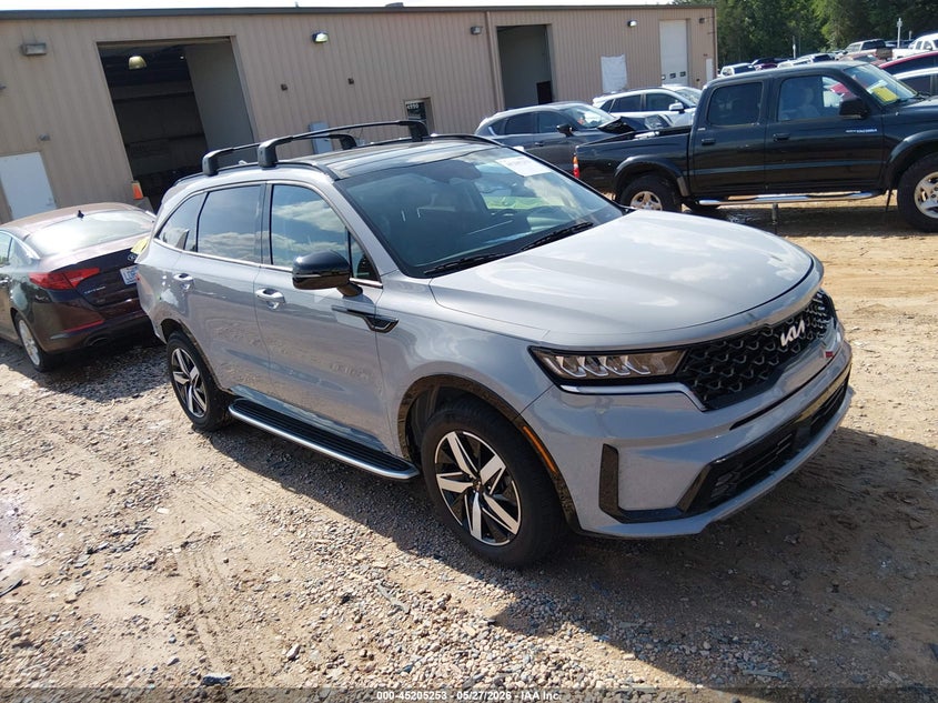 2022 Kia Sorento VIN 5XYRH4LF3NG128046 IAAI salvage auction — REAR END, Salvage Title, sold $9,100 on 2026-07-13 (photo 1)