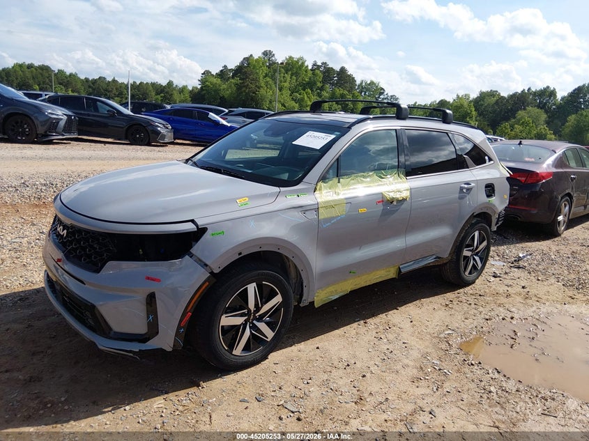 2022 Kia Sorento VIN 5XYRH4LF3NG128046 IAAI salvage auction — REAR END, Salvage Title, sold $9,100 on 2026-07-13 (photo 2)