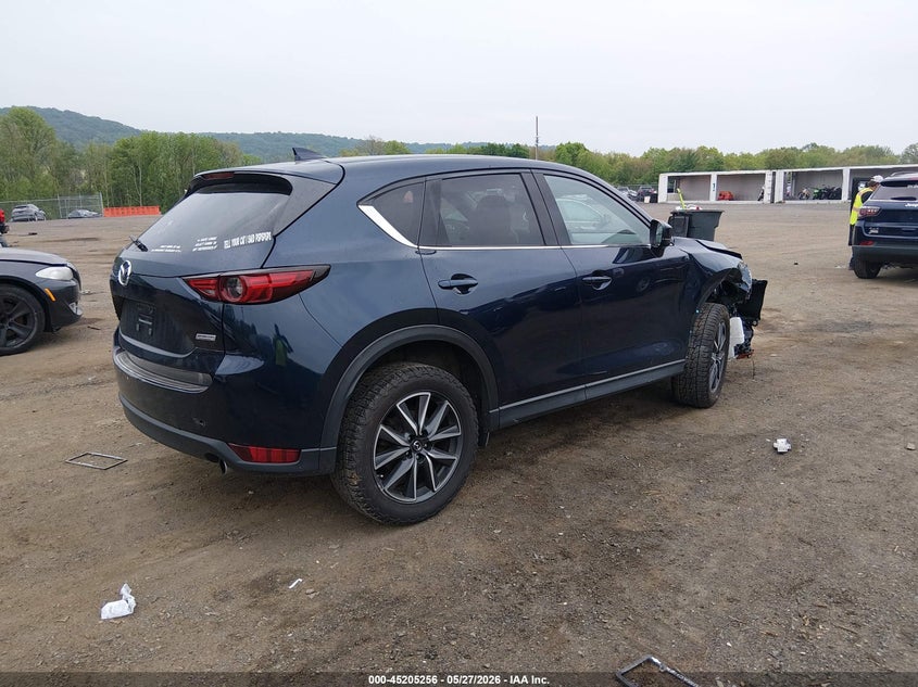 2017 Mazda Cx-5 VIN JM3KFBDL6H0201461 IAAI salvage auction — RIGHT FRONT, Salvage Title, sold $5,100 on 2026-07-16 (photo 4)