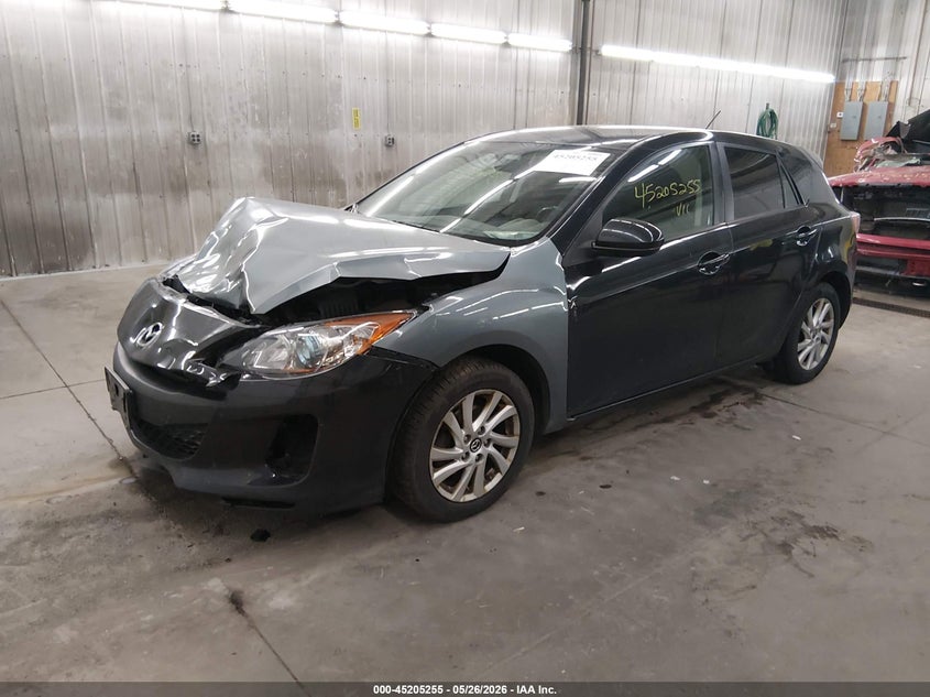 2013 Mazda 3 VIN JM1BL1L79D1822066 IAAI salvage auction — FRONT END, Prior Salvage (Minnesota), sold $375 on 2026-07-14 (photo 2)