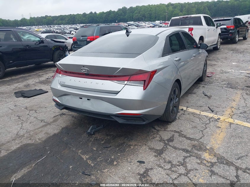 2021 Hyundai Elantra VIN 5NPLM4AG5MH022654 IAAI salvage auction — FRONT END, Salvage (Georgia), sold $3,650 on 2026-07-29 (photo 4)
