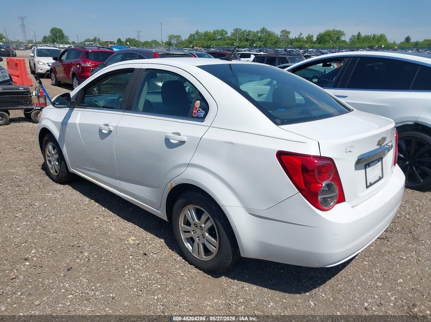 2013 Chevrolet SONIC VIN 1G1JC5SG7D4207706 IAAI salvage auction — NORMAL WEAR, Salvage Title, sold $350 on 2026-07-22 (photo 3)