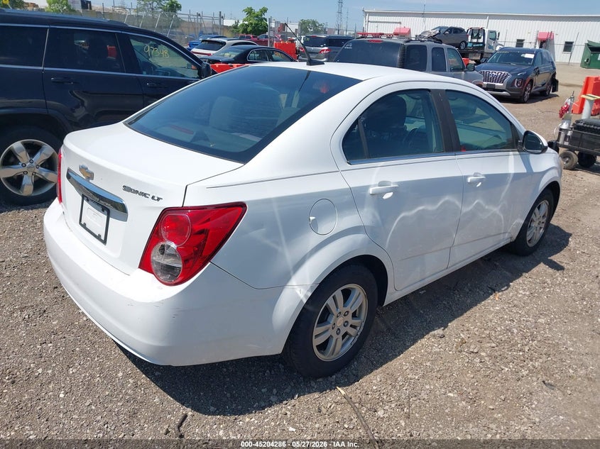 2013 Chevrolet SONIC VIN 1G1JC5SG7D4207706 IAAI salvage auction — NORMAL WEAR, Salvage Title, sold $350 on 2026-07-22 (photo 4)
