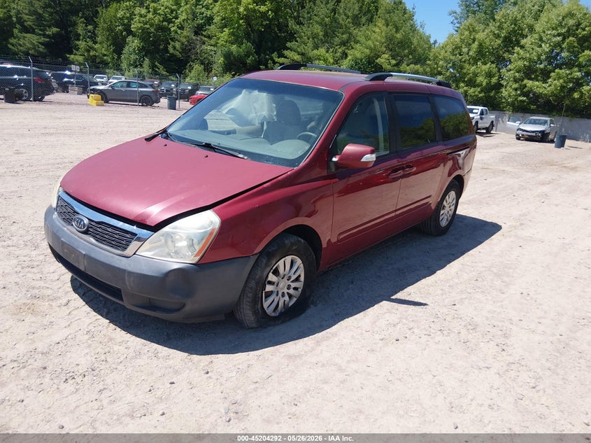 2011 Kia SEDONA VIN KNDMG4C7XB6379683 IAAI salvage auction — RIGHT SIDE, Junk Bill Of Sale Mv2459 (Wisconsin), sold $250 on 2026-07-08 (photo 2)