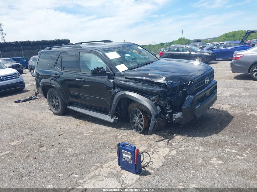 2025 Toyota 4runner VIN JTEVA5BR4S5038831 IAAI salvage auction — LEFT & RIGHT, Certificate Of Destruction (Florida), sold $10,000 on 2026-07-10 (photo 1)