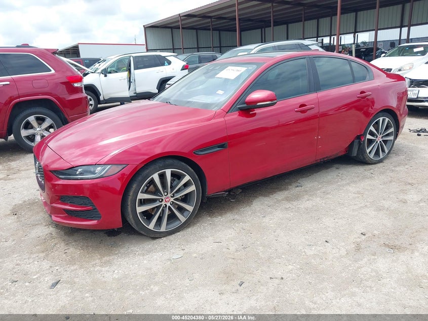 2020 Jaguar Xe VIN SAJAE4FX4LCP63368 IAAI salvage auction — REAR END, Salvage Title, sold $8,950 on 2026-07-21 (photo 2)
