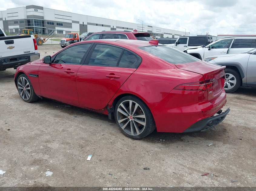 2020 Jaguar Xe VIN SAJAE4FX4LCP63368 IAAI salvage auction — REAR END, Salvage Title, sold $4,350 on 2026-07-21 (photo 3)