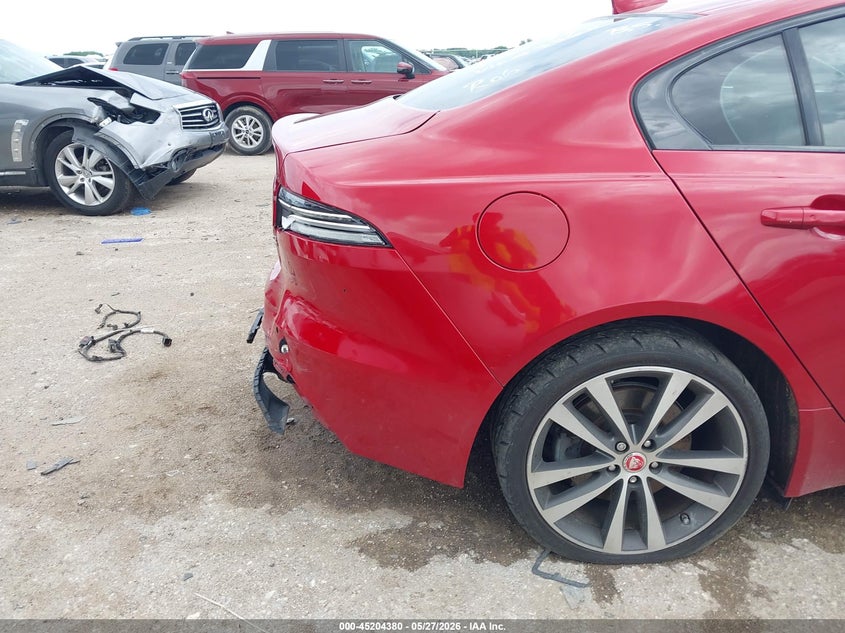2020 Jaguar Xe VIN SAJAE4FX4LCP63368 IAAI salvage auction — REAR END, Salvage Title, sold $8,950 on 2026-07-21 (photo 6)