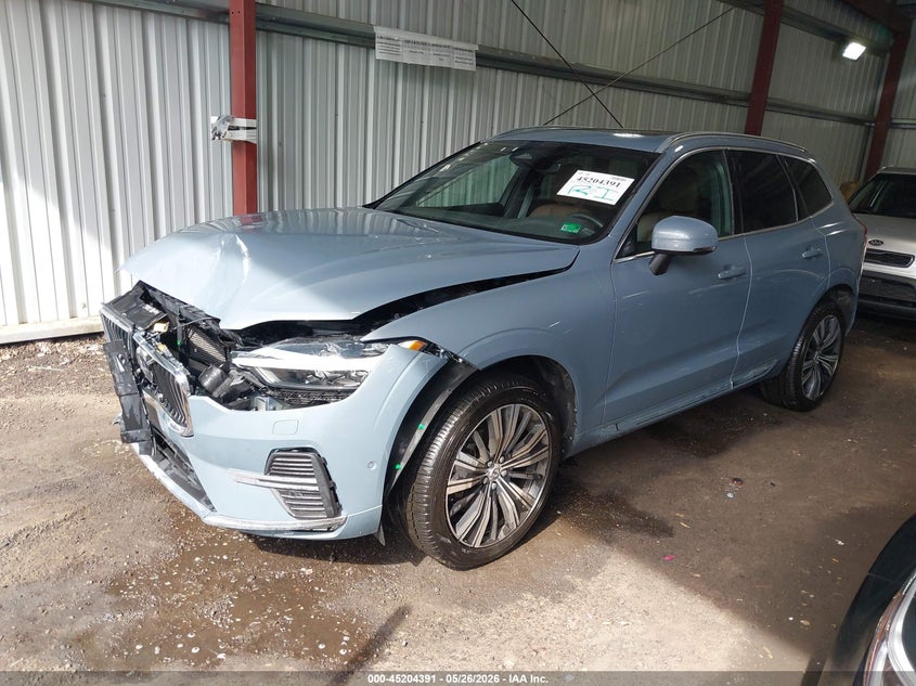 2023 Volvo Xc60 VIN YV4L12RN3P1246501 IAAI salvage auction — FRONT END, Salvage (Virginia), sold $16,700 on 2026-07-09 (photo 2)