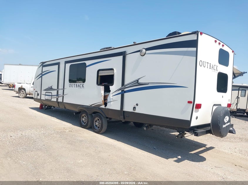 2018 Keystone rv Outback VIN 4YDT31423JB451528 IAAI salvage auction — SIDE, Original (Texas), sold $2,200 on 2026-07-09 (photo 3)