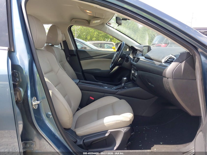 2016 Mazda 6 VIN JM1GJ1V52G1452767 IAAI salvage auction — HAIL, Salvage Title, sold $2,300 on 2026-07-06 (photo 5)