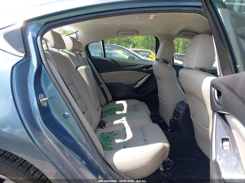 2016 Mazda 6 VIN JM1GJ1V52G1452767 IAAI salvage auction — HAIL, Salvage Title, sold $2,300 on 2026-07-06 (photo 8)