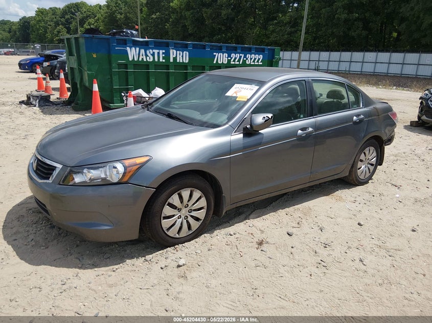 2008 Honda Accord VIN JHMCP26378C038162 IAAI salvage auction — FRONT END, Salvage (Georgia), sold $25 on 2026-07-23 (photo 2)