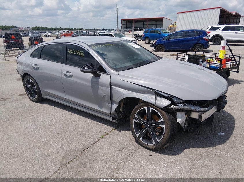 2022 Kia K5 VIN 5XXG64J23NG122524 IAAI salvage auction — FRONT & REAR, Salvage Title, sold $1,400 on 2026-07-16 (photo 1)