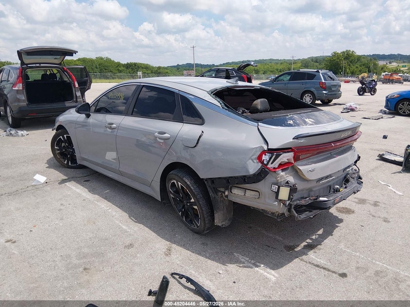 2022 Kia K5 VIN 5XXG64J23NG122524 IAAI salvage auction — FRONT & REAR, Salvage Title, sold $1,400 on 2026-07-16 (photo 3)