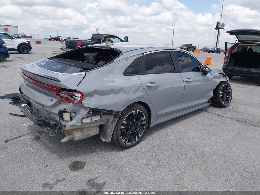 2022 Kia K5 VIN 5XXG64J23NG122524 IAAI salvage auction — FRONT & REAR, Salvage Title, sold $1,400 on 2026-07-16 (photo 4)