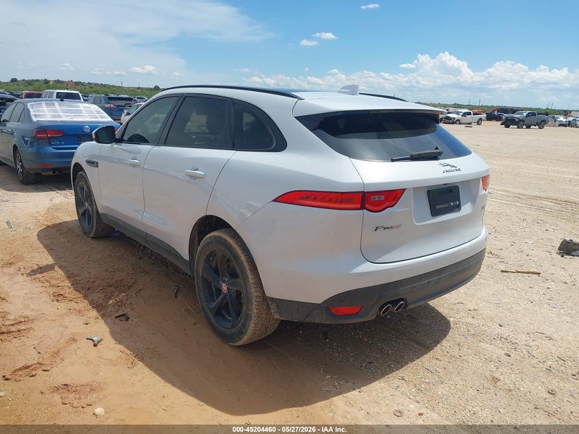 2018 Jaguar F-pace VIN SADCJ2FN2JA257850 IAAI salvage auction — HAIL, Original (Texas), sold $2,550 on 2026-07-30 (photo 3)