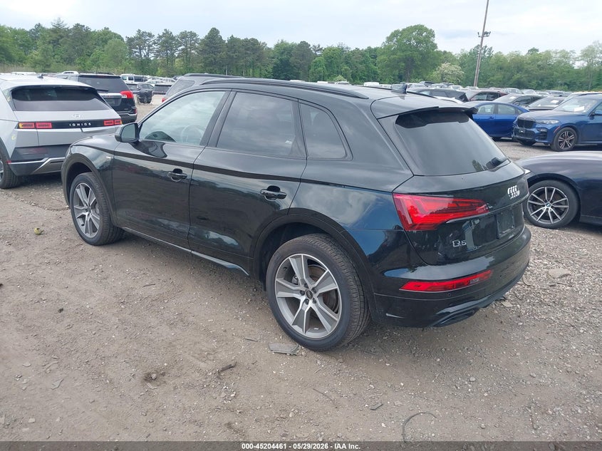 2025 Audi Q5 VIN WA1GAAFY1S2019091 IAAI salvage auction — RIGHT SIDE, Salvage Title, sold $14,700 on 2026-07-18 (photo 3)