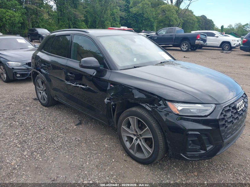 2025 Audi Q5 VIN WA1GAAFY1S2019091 IAAI salvage auction — RIGHT SIDE, Salvage Title, sold $14,700 on 2026-07-18 (photo 6)