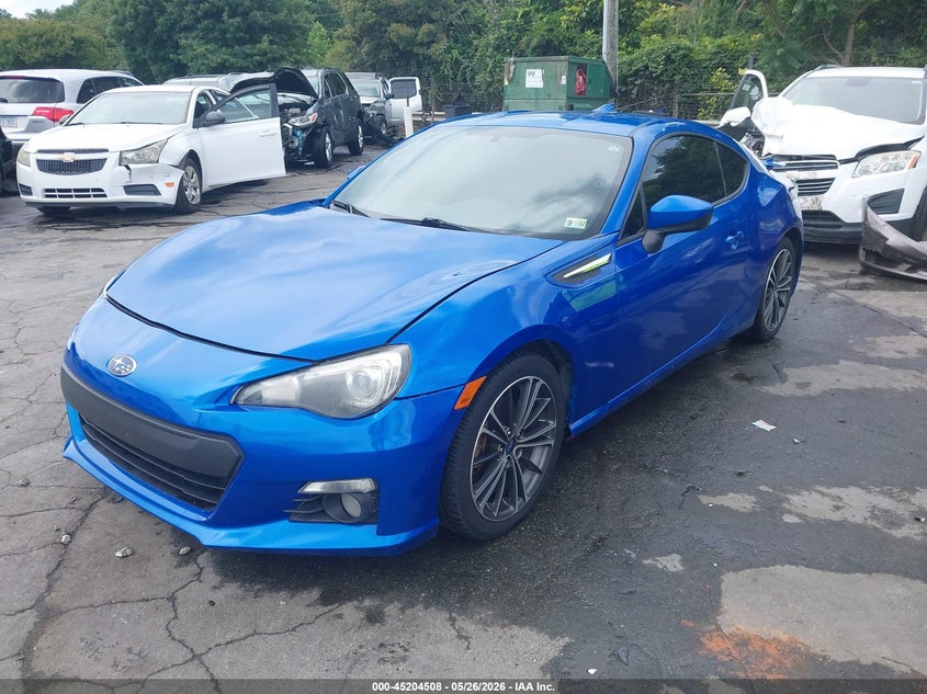2014 Subaru Brz VIN JF1ZCAC11E8600078 IAAI salvage auction — RIGHT SIDE, Clear (Virginia), sold $3,225 on 2026-07-24 (photo 2)