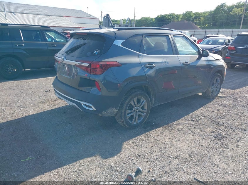 2021 Kia Seltos VIN KNDEUCAA1M7203964 IAAI salvage auction — FRONT END, Salvage (Iowa), sold $4,175 on 2026-07-27 (photo 4)