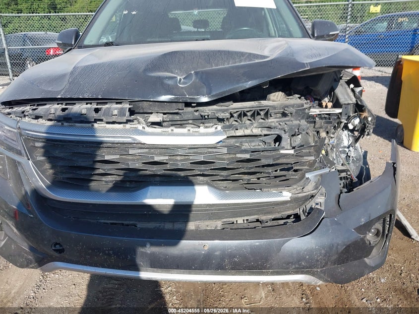 2021 Kia Seltos VIN KNDEUCAA1M7203964 IAAI salvage auction — FRONT END, Salvage (Iowa), sold $4,175 on 2026-07-26 (photo 6)
