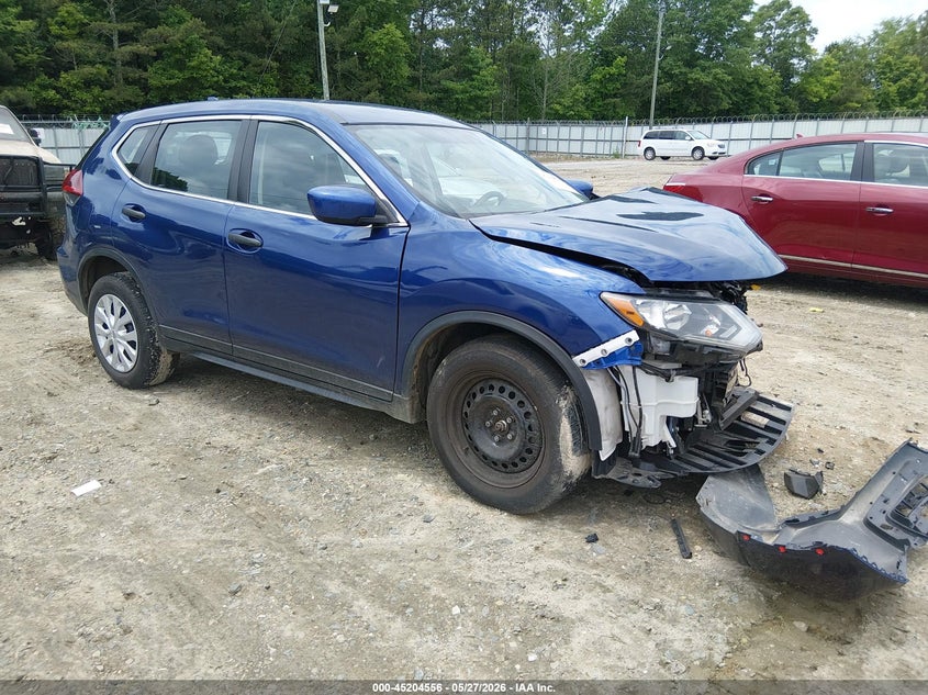 2018 Nissan Rogue VIN KNMAT2MT9JP572771 IAAI salvage auction — FRONT END, Salvage Title, sold $25 on 2026-07-23 (photo 1)