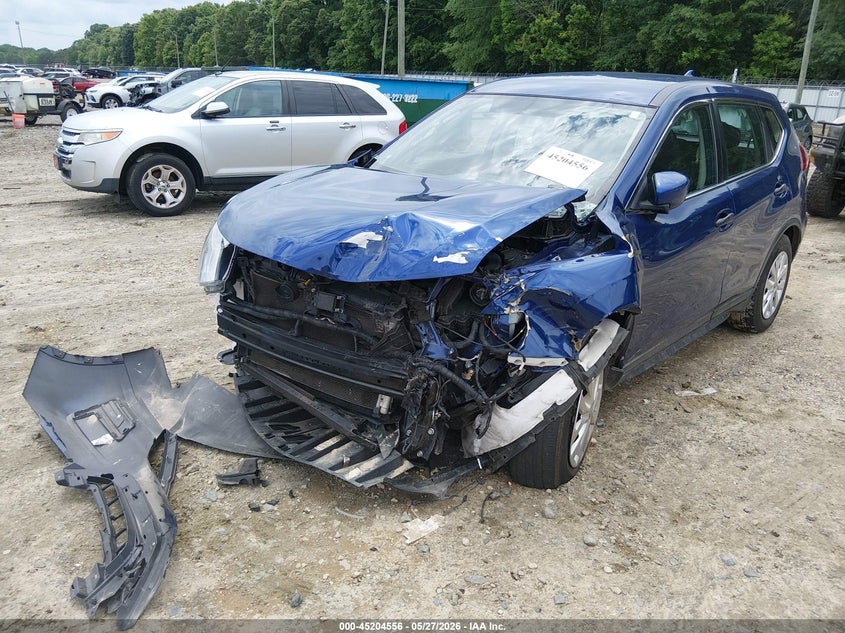 2018 Nissan Rogue VIN KNMAT2MT9JP572771 IAAI salvage auction — FRONT END, Salvage Title, sold $25 on 2026-07-23 (photo 6)
