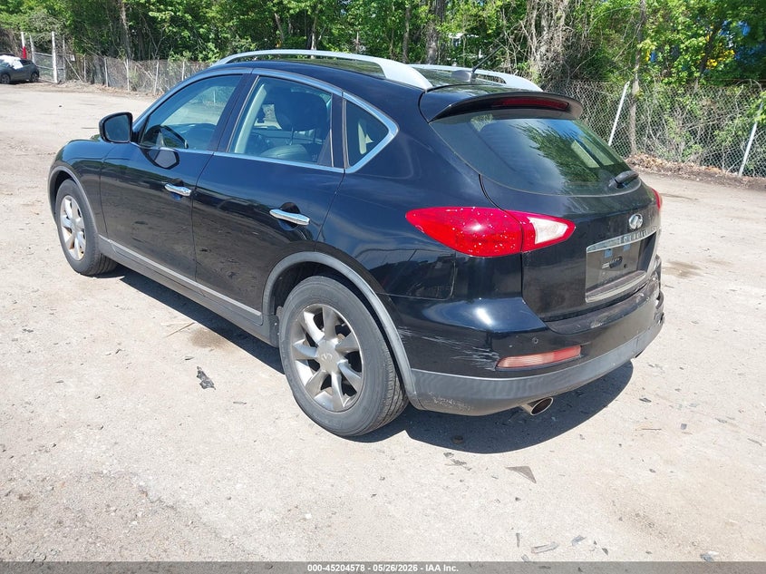 2008 Infiniti Ex35 VIN JNKAJ09F78M357946 IAAI salvage auction — REAR END, Salvage (Rhode Island), sold $25 on 2026-07-28 (photo 3)