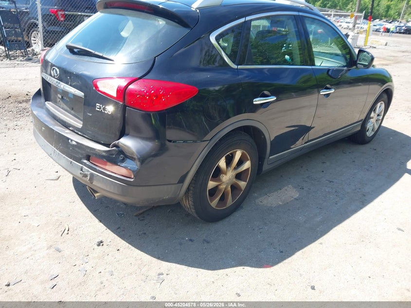 2008 Infiniti Ex35 VIN JNKAJ09F78M357946 IAAI salvage auction — REAR END, Salvage (Rhode Island), sold $25 on 2026-07-28 (photo 4)