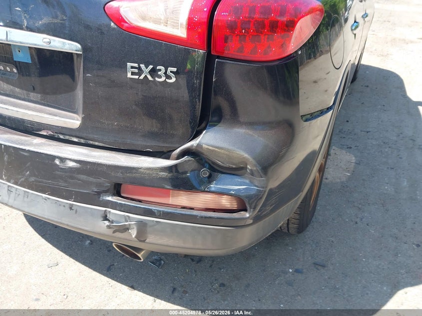 2008 Infiniti Ex35 VIN JNKAJ09F78M357946 IAAI salvage auction — REAR END, Salvage (Rhode Island), sold $25 on 2026-07-28 (photo 6)