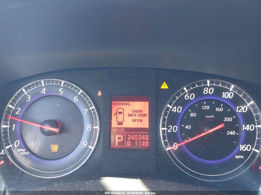 2008 Infiniti Ex35 VIN JNKAJ09F78M357946 IAAI salvage auction — REAR END, Salvage (Rhode Island), sold $25 on 2026-07-28 (photo 7)