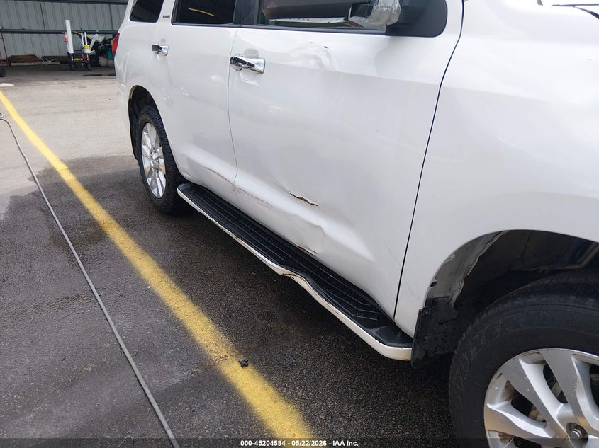 2008 Toyota Sequoia VIN 5TDZY67A58S003616 IAAI salvage auction — RIGHT SIDE, Repossession Paperwork (South Carolina), sold $2,550 on 2026-07-15 (photo 6)