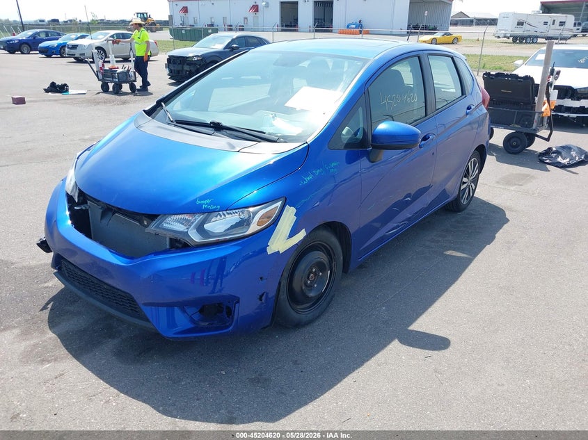 2015 Honda Fit VIN 3HGGK5H81FM738249 IAAI salvage auction — FRONT & REAR, Salvage Title, sold $2,000 on 2026-07-29 (photo 2)